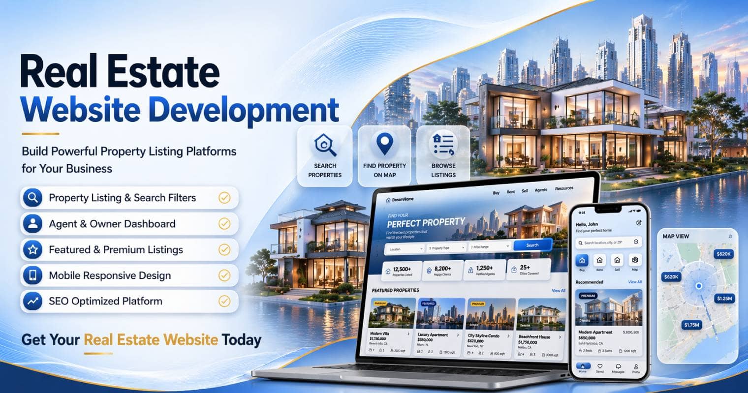 Real Estate Website & App Development | Property Portal Solutions - Right Square